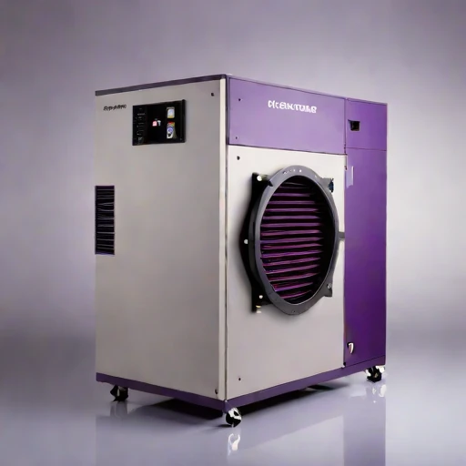 An alkaliphile-bed vent scrubber, photographed against a plain background