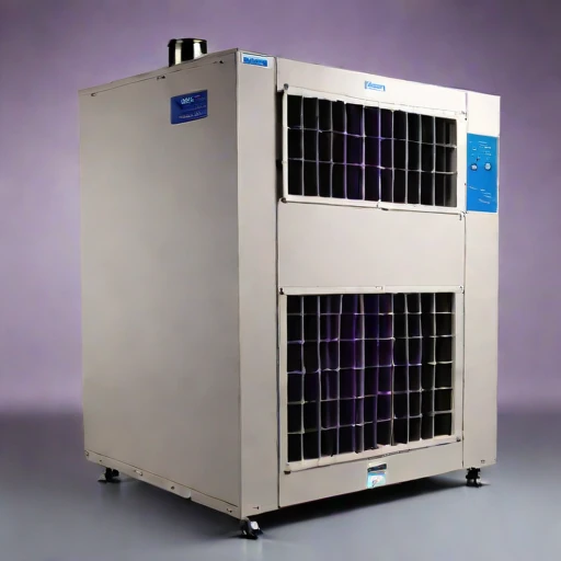 An alkaliphile-bed vent scrubber, photographed against a plain background