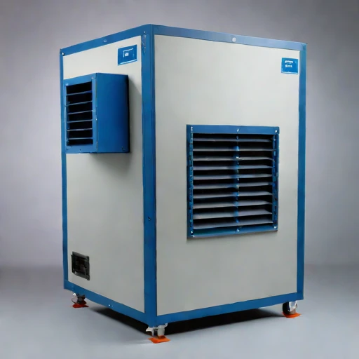 An alkaliphile-bed vent scrubber, photographed against a plain background