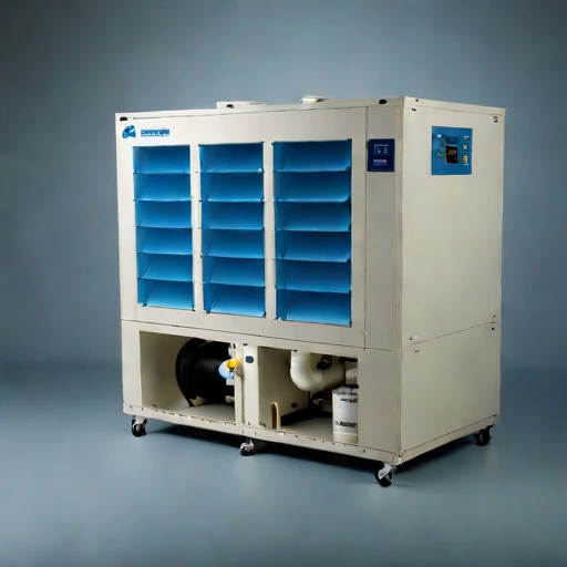 An alkaliphile-bed vent scrubber, photographed against a plain background