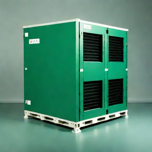 An alkaliphile-bed vent scrubber, photographed against a plain background