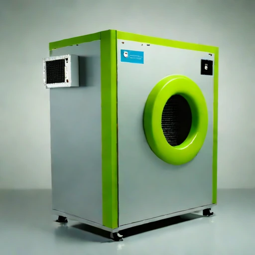 An alkaliphile-bed vent scrubber, photographed against a plain background