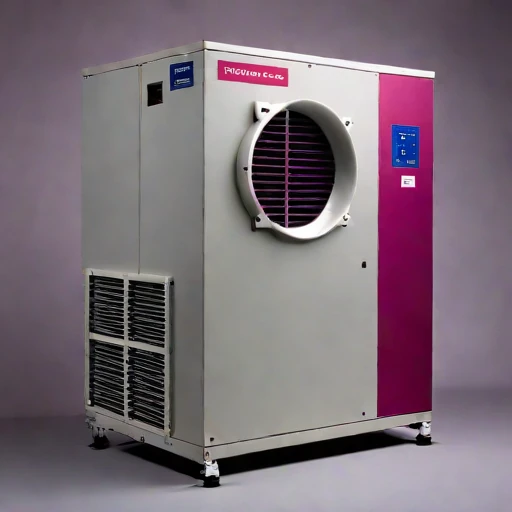 An alkaliphile-bed vent scrubber, photographed against a plain background