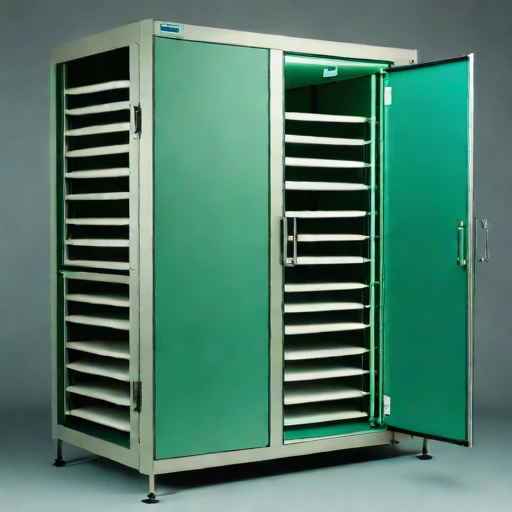 An anabatic-draft drying barn, photographed against a plain background