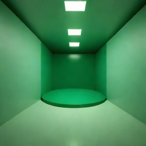 An adit-entry survey chamber, photographed against a plain background