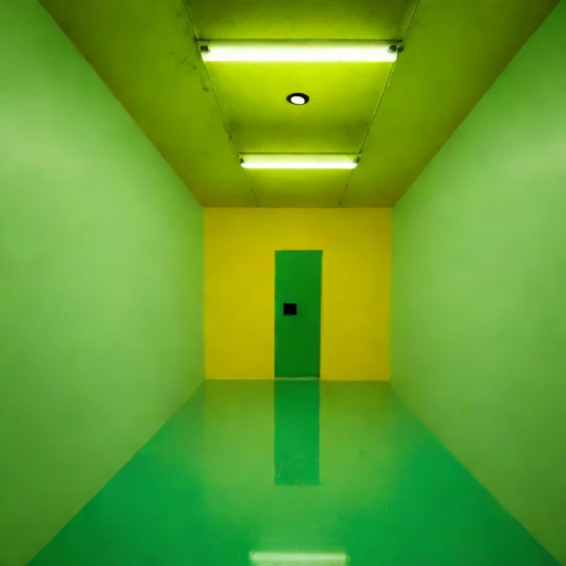 An adit-entry survey chamber, photographed against a plain background