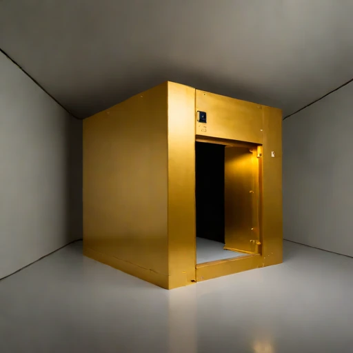 An adit-entry survey chamber, photographed against a plain background