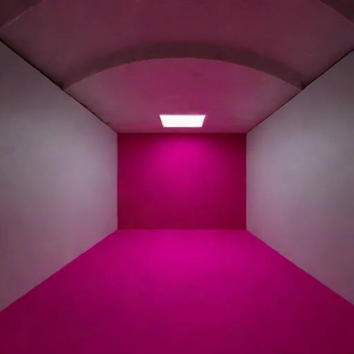 An adit-entry survey chamber, photographed against a plain background