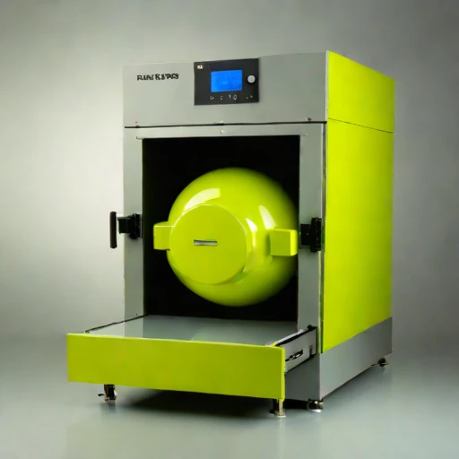 An amygdaloidal-fill test muffle, photographed against a plain background