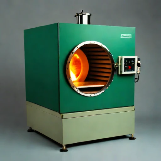 An amygdaloidal-fill test muffle, photographed against a plain background