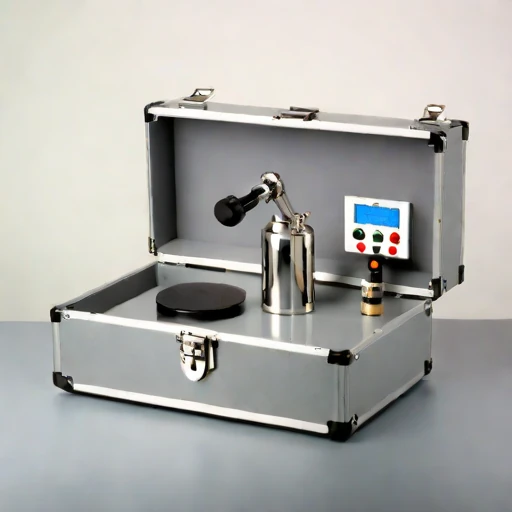 An aeolian-grain saltation counter, photographed against a plain background