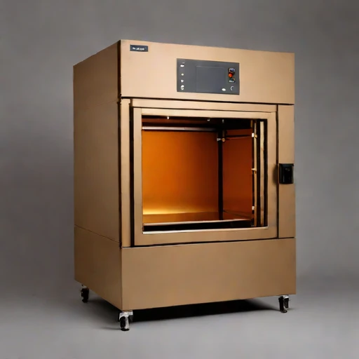 An austenitic-hold annealing oven, photographed against a plain background