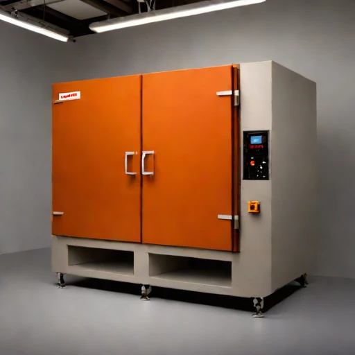 An austenitic-hold annealing oven, photographed against a plain background