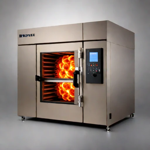 An austenitic-hold annealing oven, photographed against a plain background