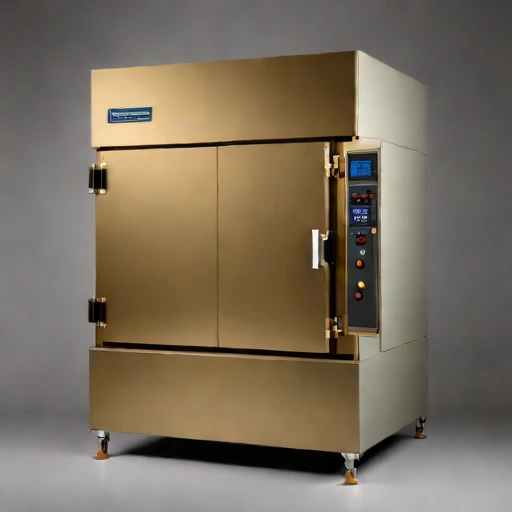 An austenitic-hold annealing oven, photographed against a plain background