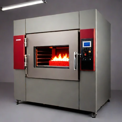 An austenitic-hold annealing oven, photographed against a plain background