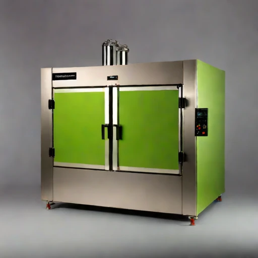 An austenitic-hold annealing oven, photographed against a plain background