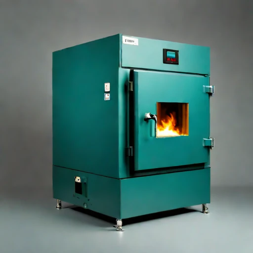 An austenitic-hold annealing oven, photographed against a plain background