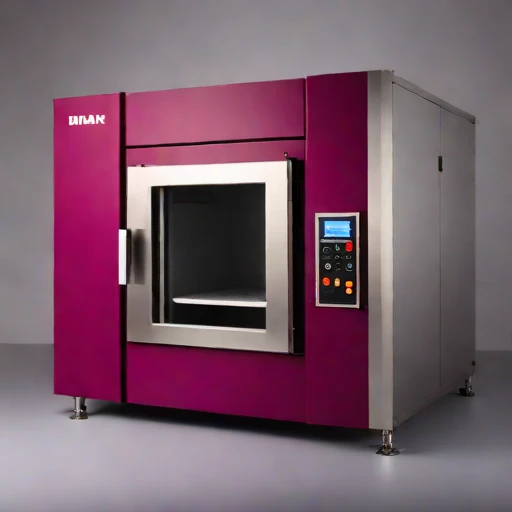 An austenitic-hold annealing oven, photographed against a plain background