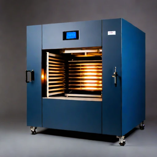 An austenitic-hold annealing oven, photographed against a plain background