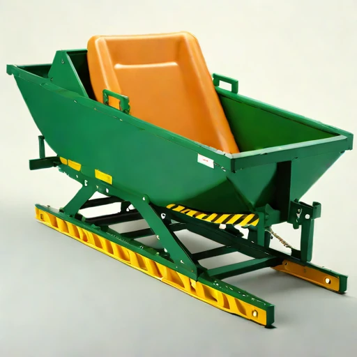 An anchor-ice launch cradle, photographed against a plain background