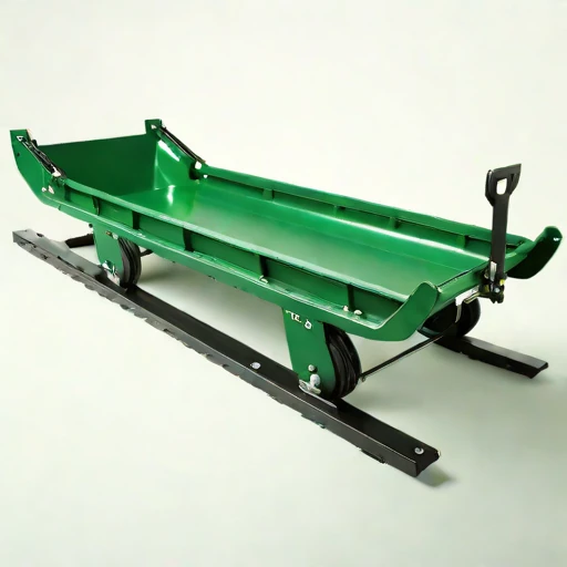 An anchor-ice launch cradle, photographed against a plain background