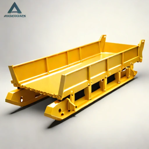 An anchor-ice launch cradle, photographed against a plain background