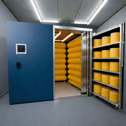 An aufeis-jacketed cheese vault, photographed against a plain background