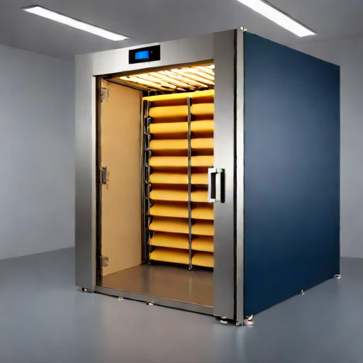 An aufeis-jacketed cheese vault, photographed against a plain background