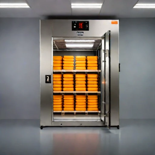 An aufeis-jacketed cheese vault, photographed against a plain background