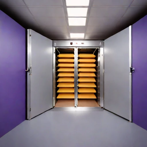 An aufeis-jacketed cheese vault, photographed against a plain background