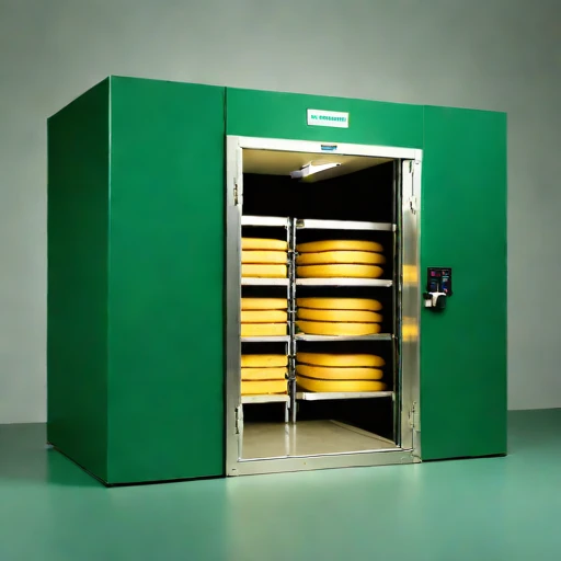 An aufeis-jacketed cheese vault, photographed against a plain background