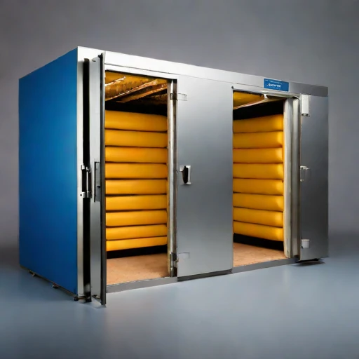 An aufeis-jacketed cheese vault, photographed against a plain background