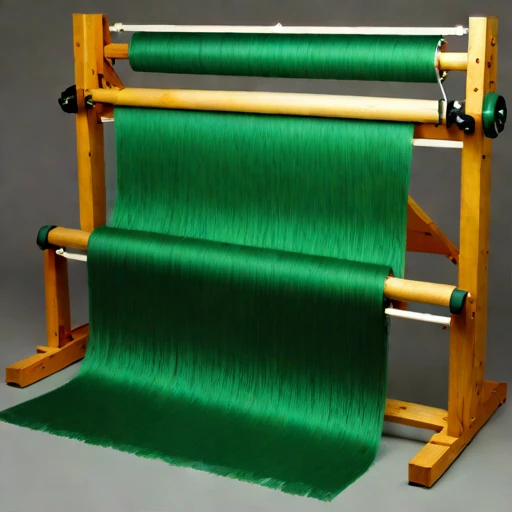 An active-layer retting vat, photographed against a plain background