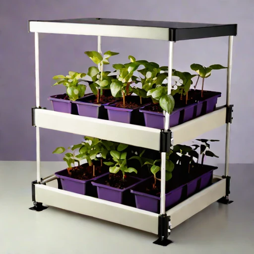 An active-layer thaw-bed planter, photographed against a plain background