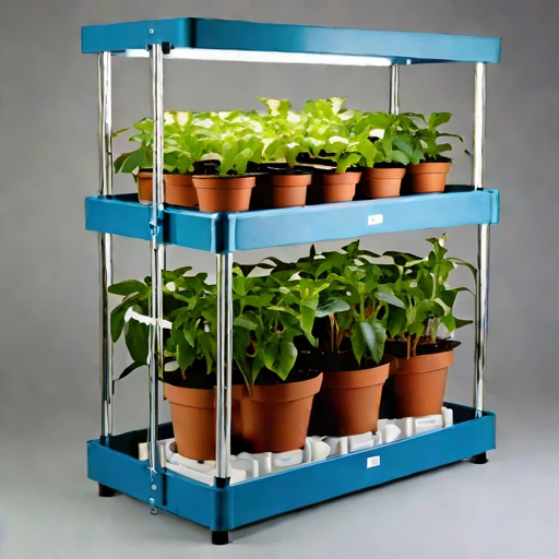 An active-layer thaw-bed planter, photographed against a plain background