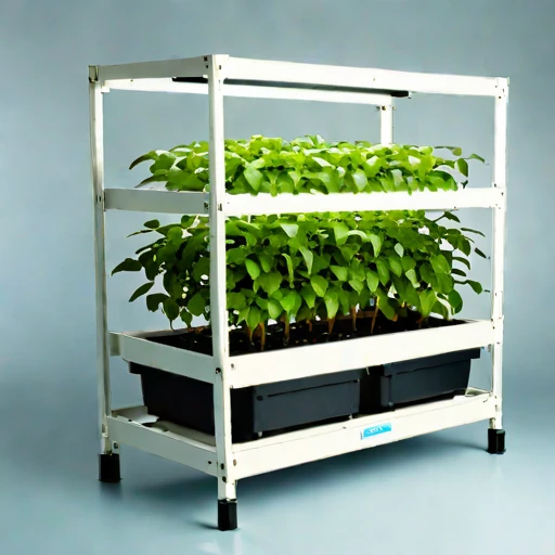 An active-layer thaw-bed planter, photographed against a plain background