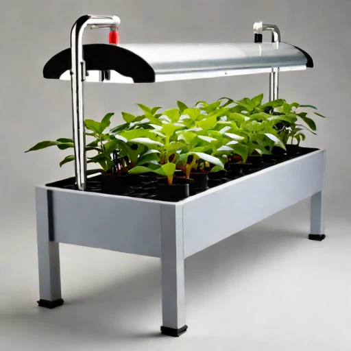 An active-layer thaw-bed planter, photographed against a plain background