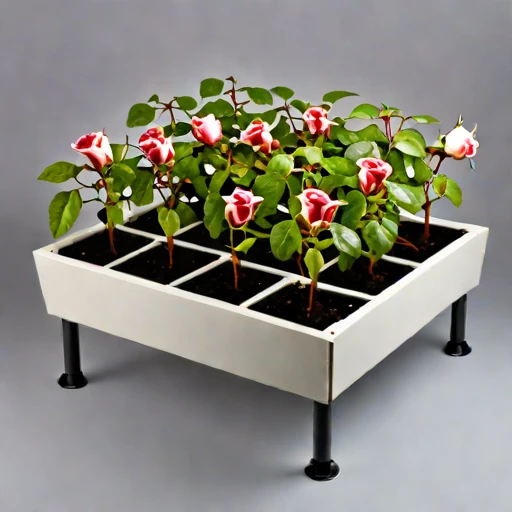 An active-layer thaw-bed planter, photographed against a plain background
