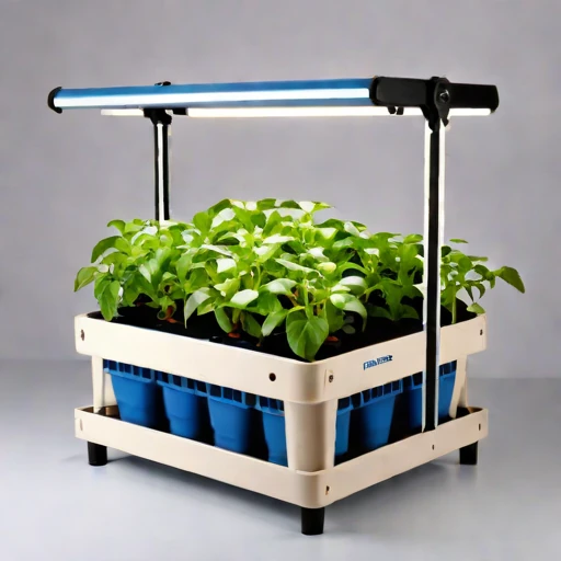 An active-layer thaw-bed planter, photographed against a plain background