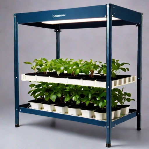 An active-layer thaw-bed planter, photographed against a plain background