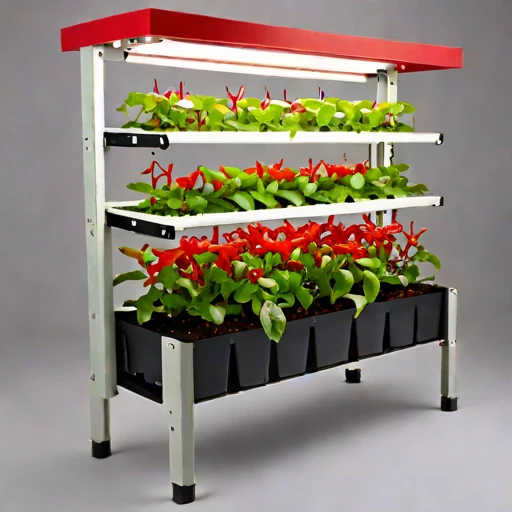 An active-layer thaw-bed planter, photographed against a plain background