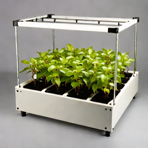 An andosol-mix rooting box, photographed against a plain background