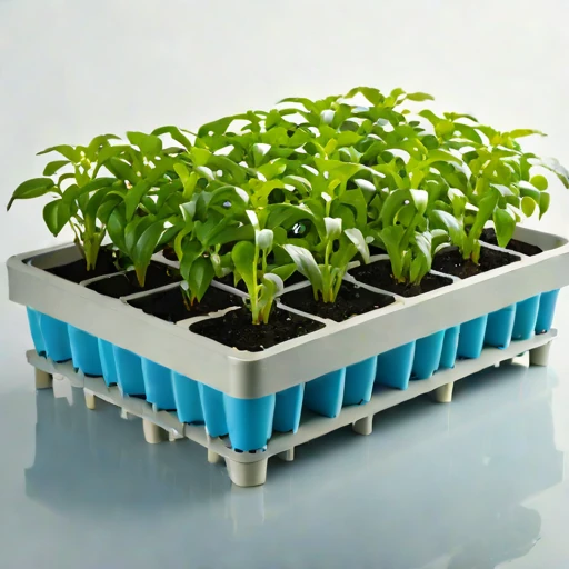 An andosol-mix rooting box, photographed against a plain background