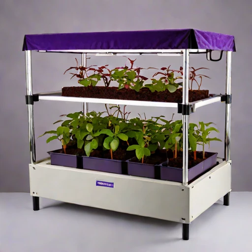 An andosol-mix rooting box, photographed against a plain background