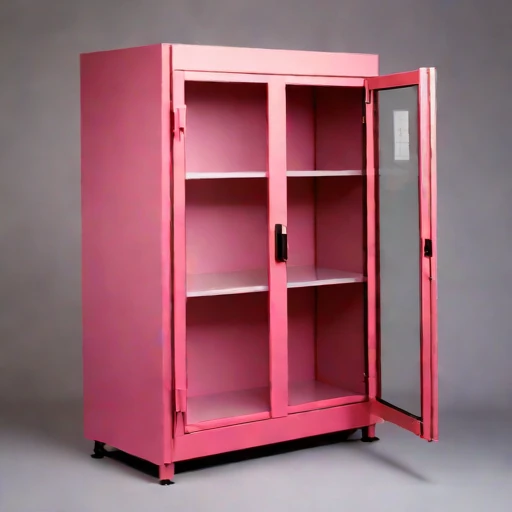 An anoxic parchment cabinet, photographed against a plain background