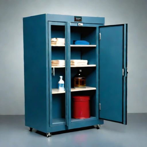 An anoxic parchment cabinet, photographed against a plain background