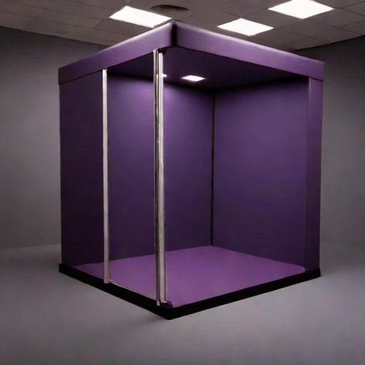 An abyssal-pressure quiet chamber, photographed against a plain background