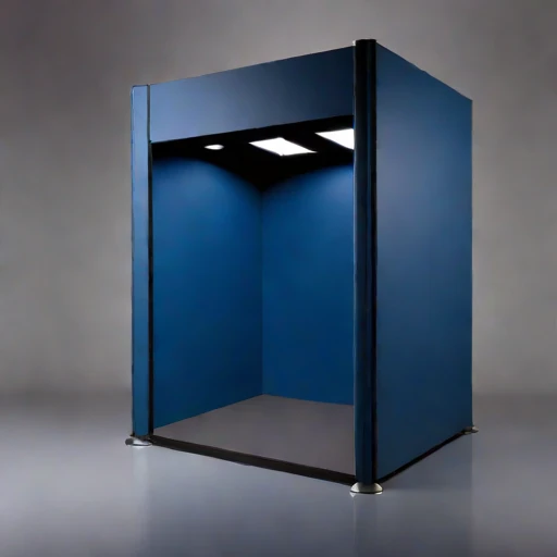 An abyssal-pressure quiet chamber, photographed against a plain background