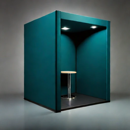 An abyssal-pressure quiet chamber, photographed against a plain background